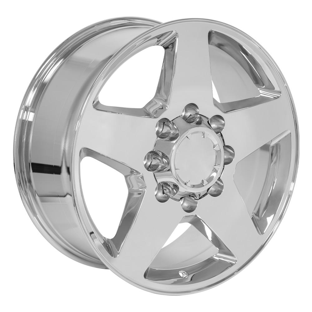 20" Replica Wheel fits Chevy Silverado,  CV91A Chrome 20x8.5