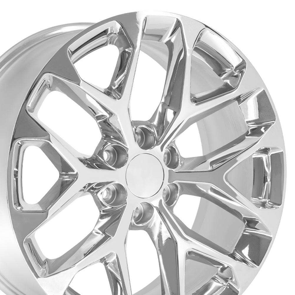 22" Replica CV98C fits Chevrolet Silverado 1500 22x9 Chrome
