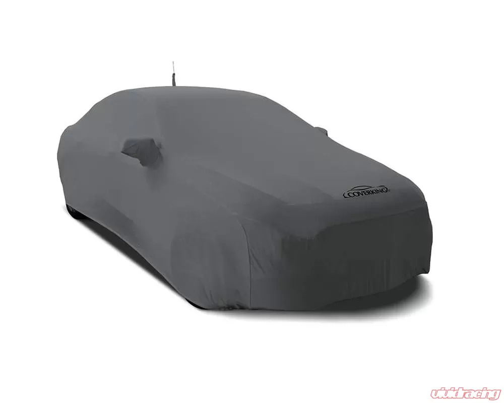 Coverking CVC3SS77 Coverking Satin Stretch Metallic Gray Class 3 Custom Car Cover Chevrolet Corvette C8 Stingray 2020-2024