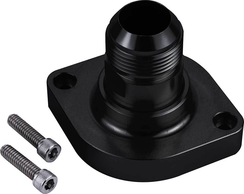 Cvr Performance Straight Water Neck - GM LS-Series - Aluminum