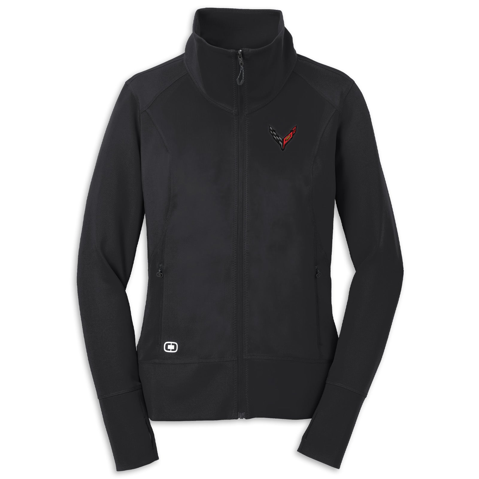 C8 Corvette Women's OGIO Full-Zip Fleece Blacktop
