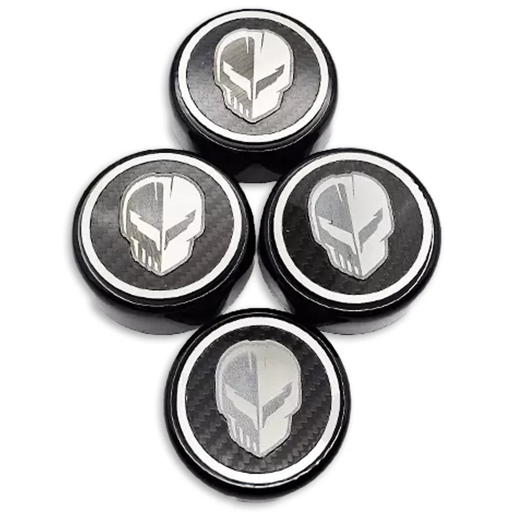 Corvette JAKE Real Carbon Fiber Cap Cover 4pc Set