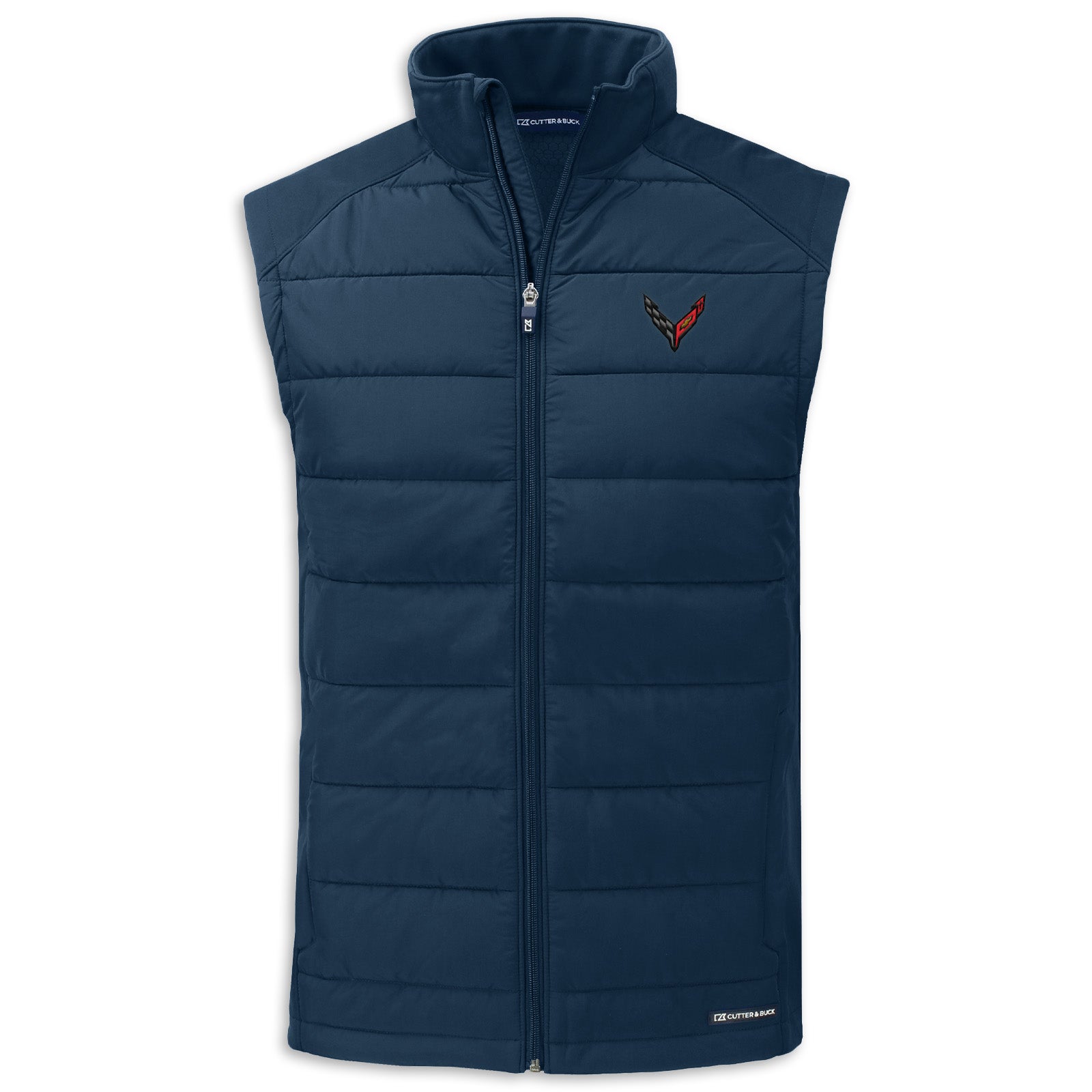 C8 Corvette Men's Soft Shell Vest - Navy