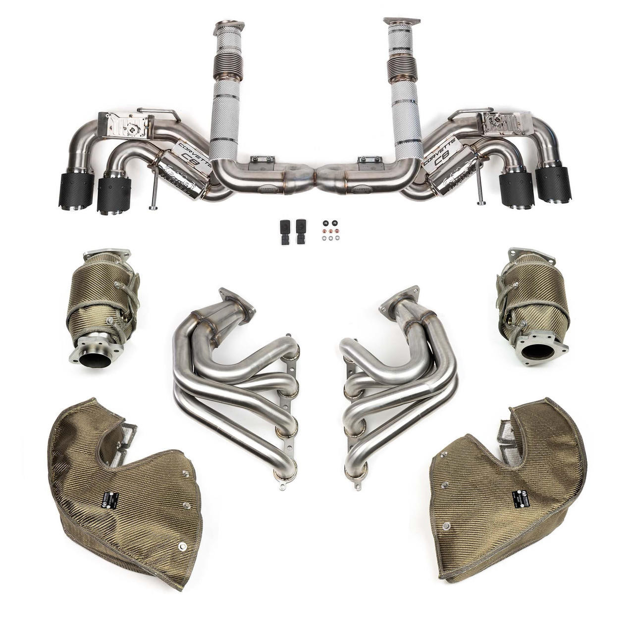 Corvette C8 Street Package, Valved, Carbon, No Add-On