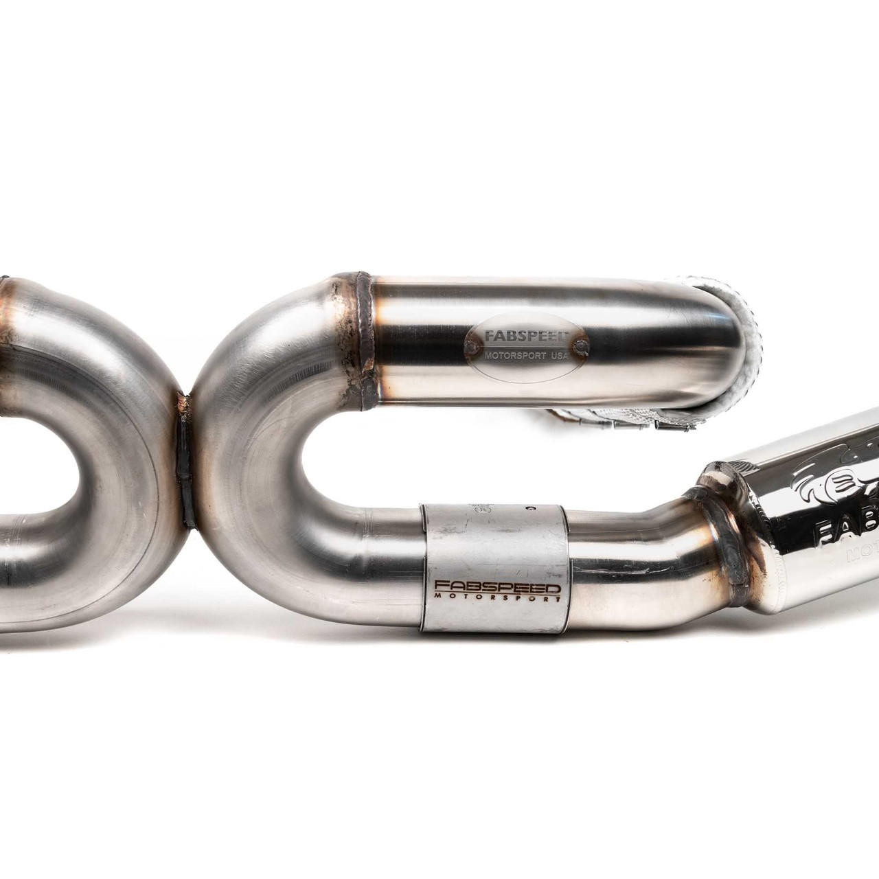 Corvette C8 Fabspeed Supersport X-Pipe Exhaust 2020+, Steel Tips (Colors)