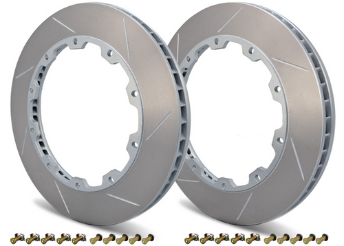 17-22+ Camaro ZL1/ZL1 1LE 2pc. Girodisc Slotted Rear Rotor Ring Replacement, Gir