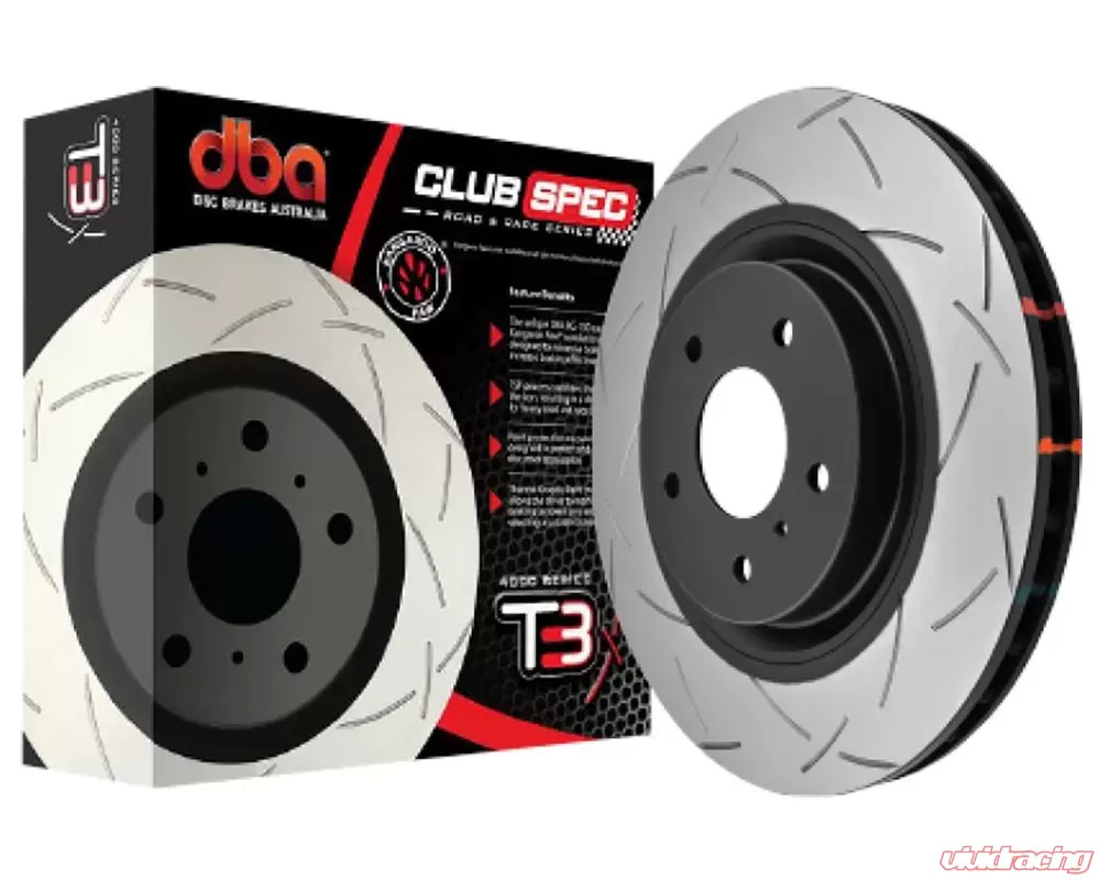 DBA 4000 Series Slotted Front Rotor Chevrolet Corvette C8 J55 Z51 2020-2024