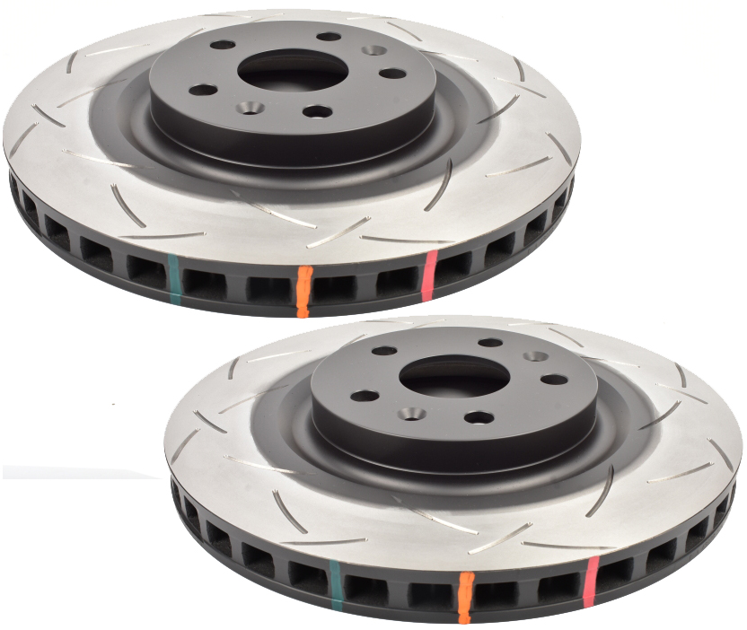 20-26+ Corvette C8 Z51 T3 4000 Front Rotors (Slotted)(Includes 2) - dba Brakes