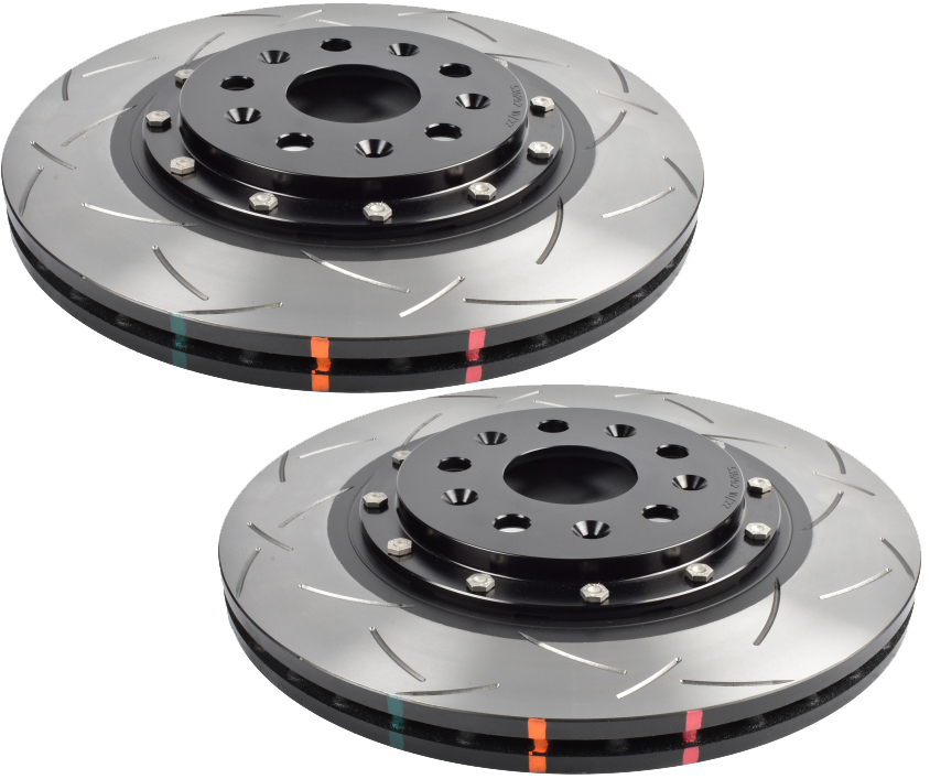 20-26+ Corvette C8 Z51 T3 5000 2-Piece Rear Rotors (Slotted)(Includes 2) - dba B