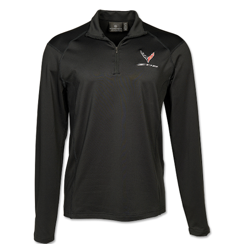 C8 Corvette 2023 Z06 Mens 1/4 zip Pullover Shirt