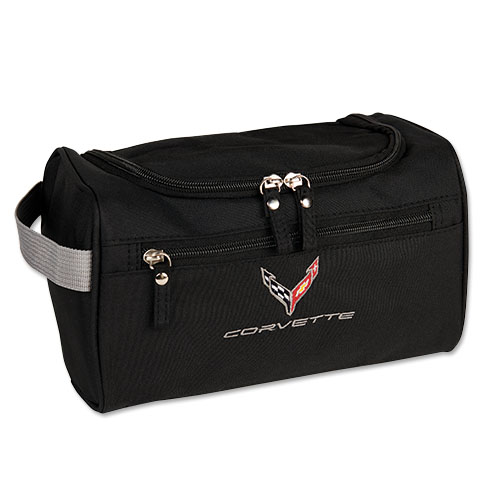 C8 Corvette Amenity Bag with C8 Flag Logo