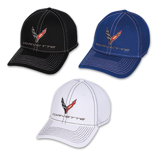 C8 Corvette 2020 -Up,  ACCENT STITCH Hat/Cap