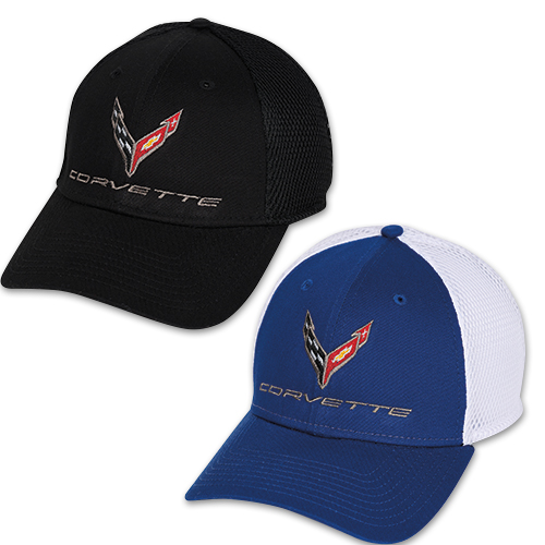 C8 Corvette 2020 -Up, Mesh Flexfit Hat/Cap