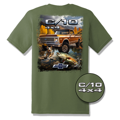 Chevy C/10 —4 Full Color Truck T-Shirt