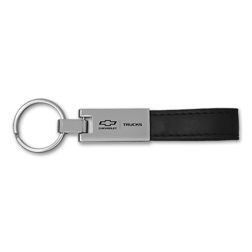 Chevy Trucks Leather Loop Strap Key Tag