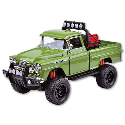 1:24 1958 Chevy Apache Lifted Diecast