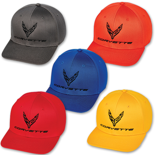 Chevrolet  C8 Corvette Tonal Flag Logo Cap - clone