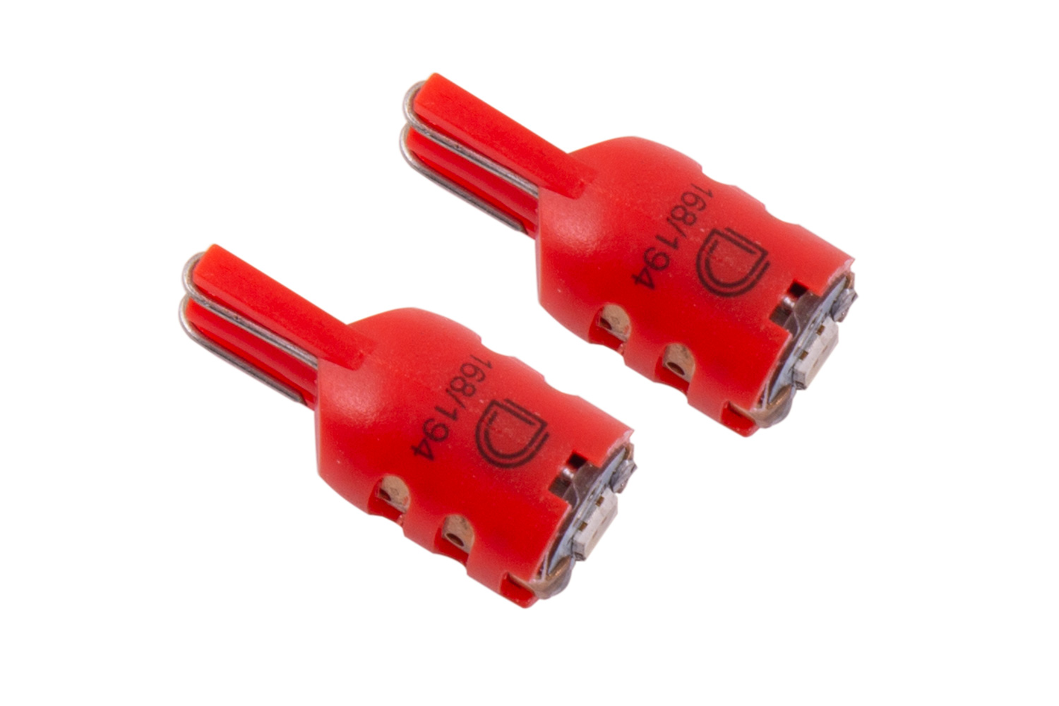 194 LED Bulb HP5 LED Red Short Pair Diode Dynamics