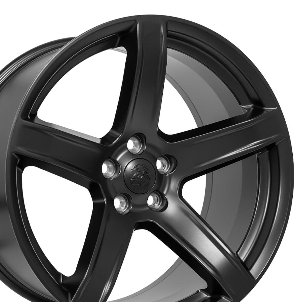 OE Wheels DG22 20x10.5 5x115 25et Satin Black Wheel