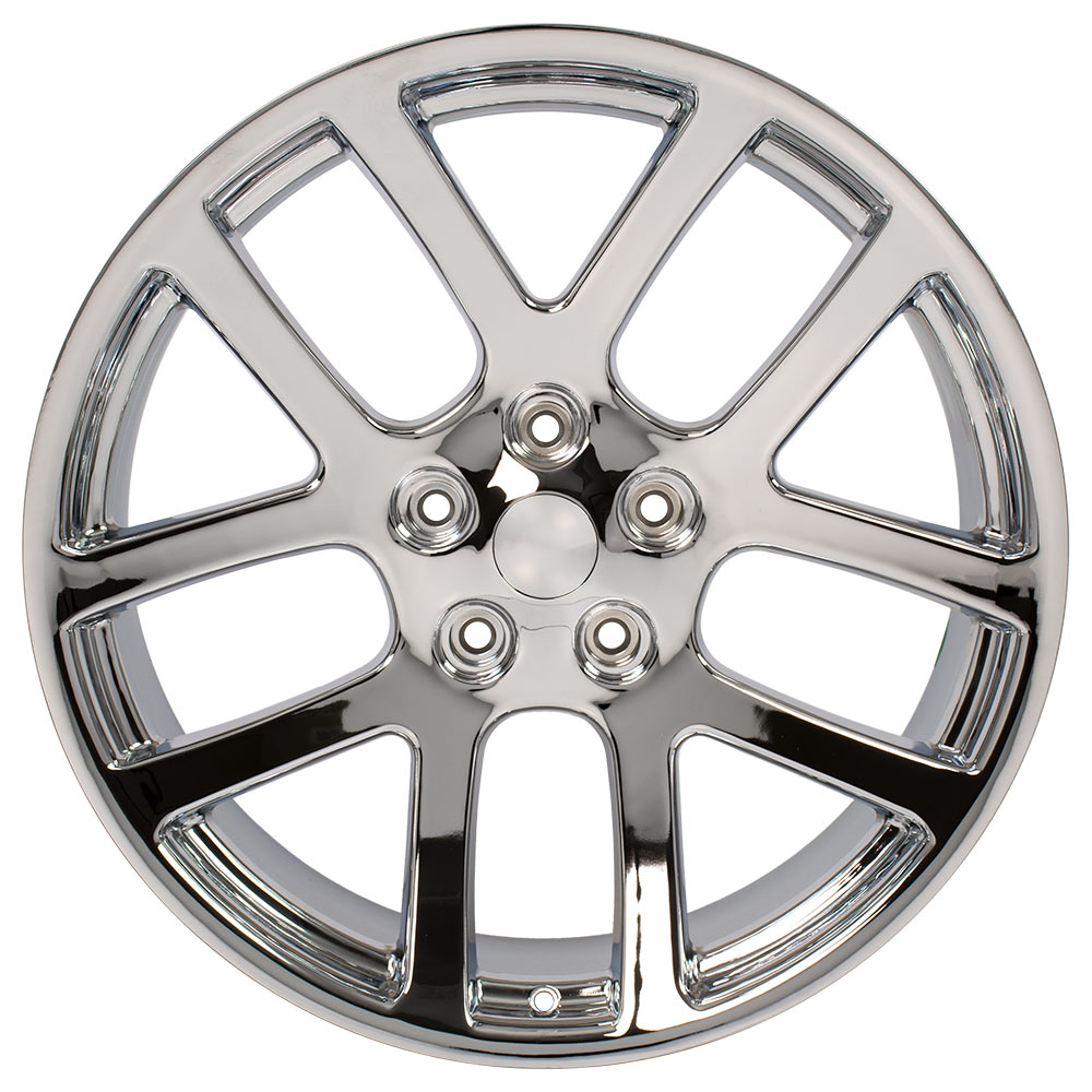 22" Replica Wheel fits Dodge Ram,  DG51 Chrome 22x10