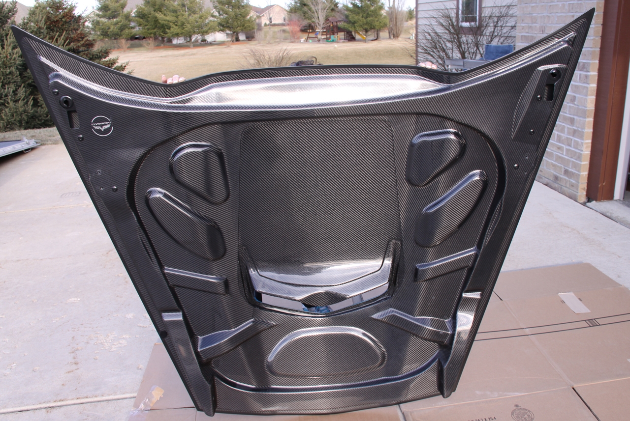 Corvette Halltech C6 DRED Hood wait list - Layup Configuration: Better, Tongue