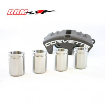 C5 Corvette, Base, Z51, Z06 and also C6 Base, Z51, DRM Stainless Steel Brake Caliper Pistons, Front Only