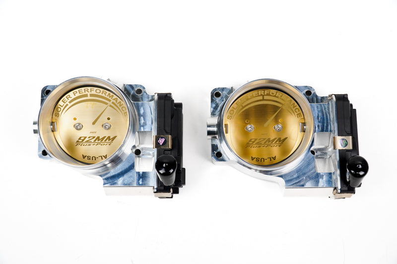2023-27 C8 Corvette Z06 Soler Engineering Billet Throttle Bodies, 92MM