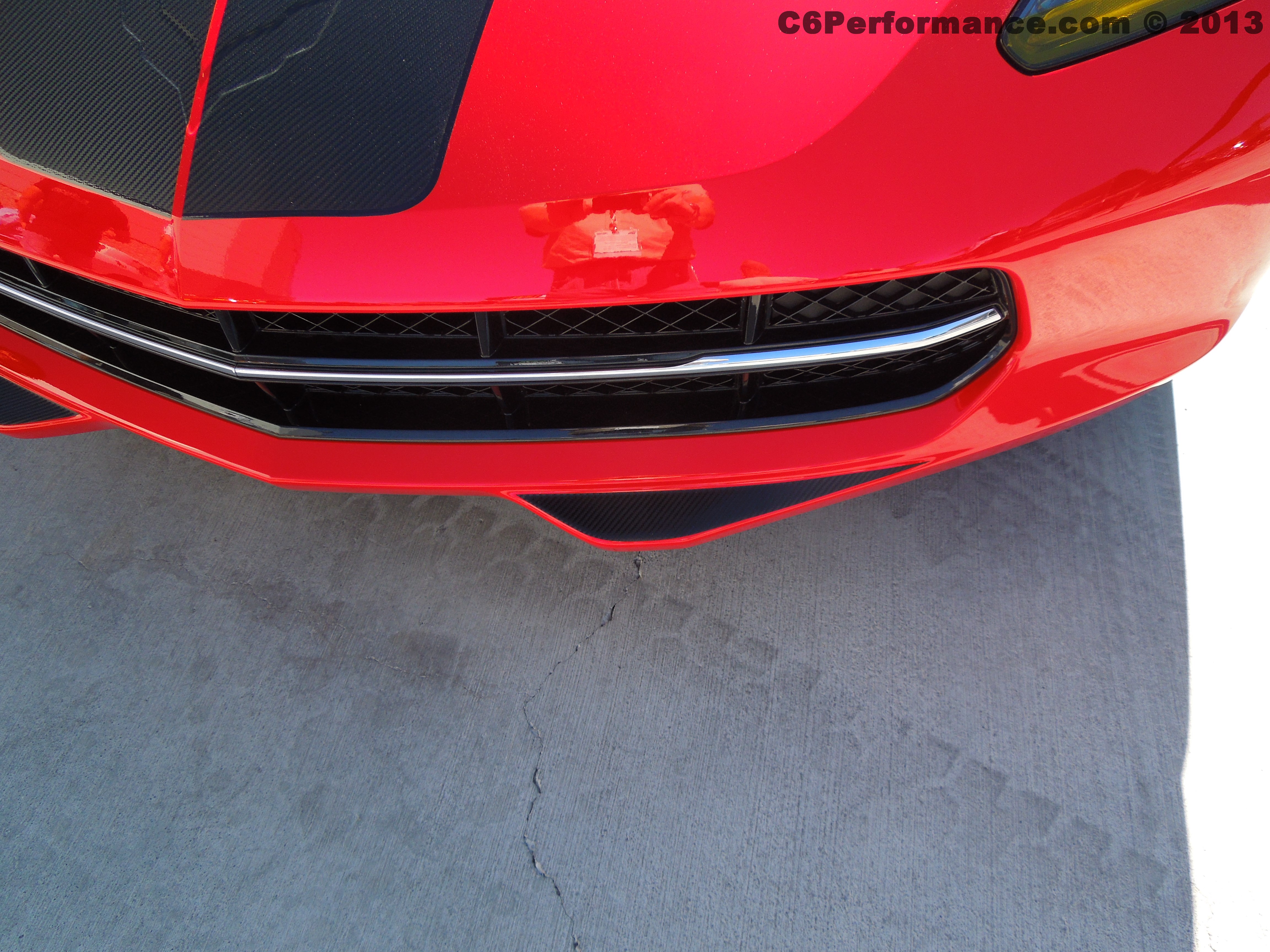 C7 Corvette Decals, Graphics, 2 pcs "Fangs" - Black Carbon Fiber