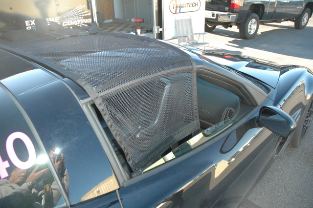 Racing Window NET System for Corvette C5, C6, Z06, ZR1