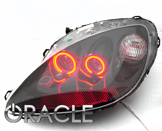 C6 Corvette 2005-2013 ColorSHIFT RGB Headlight Halo / Angel Eye Kit