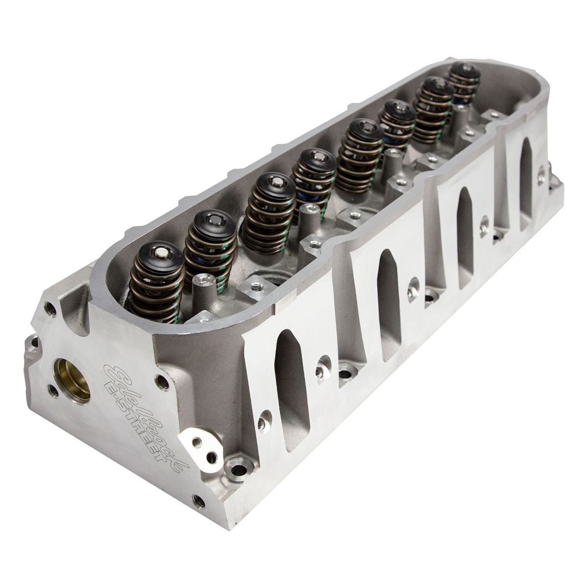 EDELBROCK Cylinder Head E-Street Bare 2.000/1.550 in Valve 210 cc Intake 64 cc C