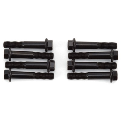 Rocker Arm Bolt, 8 mm x 1.25 Thread, 1.770 in Long, Steel, Black Oxide, Edelbrock Heads, GM LS-Series, Each