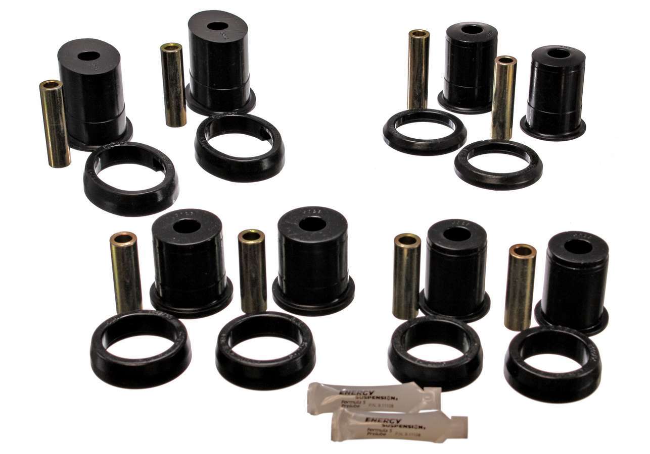 Energy Suspension Trailing Arm Bushing, Hyper-Flex, Rear, Polyurethane, Black, Ford Mustang/Thunderbird 1979-98, Kit