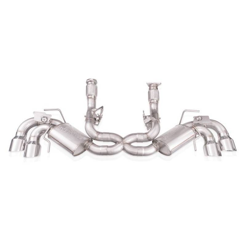 Stainless Works C8CBL  C8 Corvette C8 Legend Exhaust System, Polished Tips