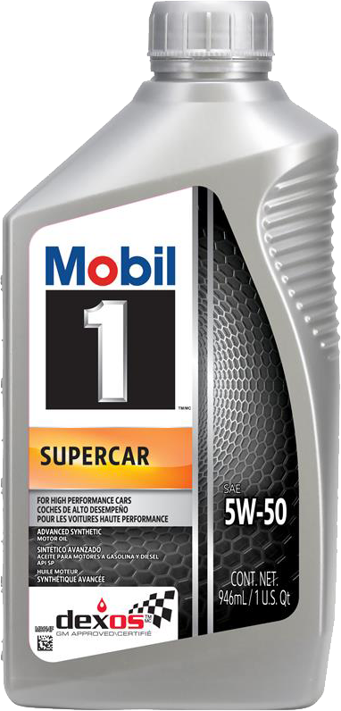 Mobil 1 Supercar GM dexosR Engine Oil, 5W50 - 1 Quart,  need to order in multiples of 6 - clone