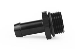 6AN ORB To 3/8" Hose Barb, Black