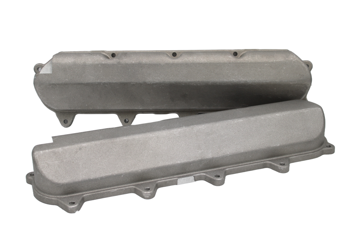 Katech Gen 5 Cast Aluminum Valve Covers, Dry Sump Non-Slotted