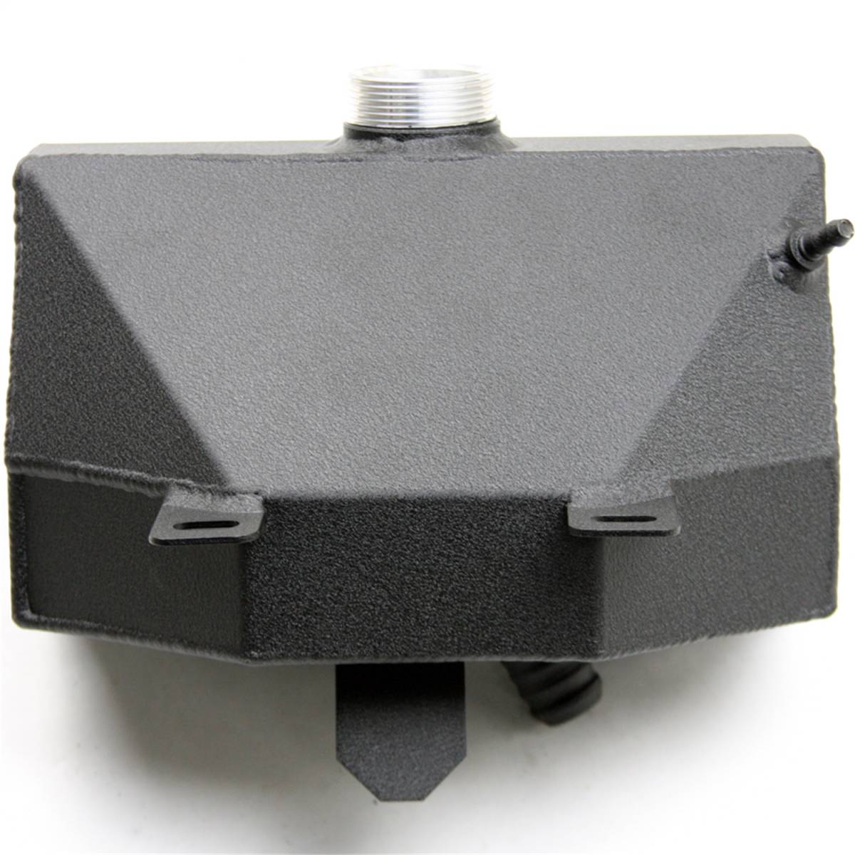 Granatelli Wrinkle Black Aluminum Coolant Expansion Tank - 510100-B