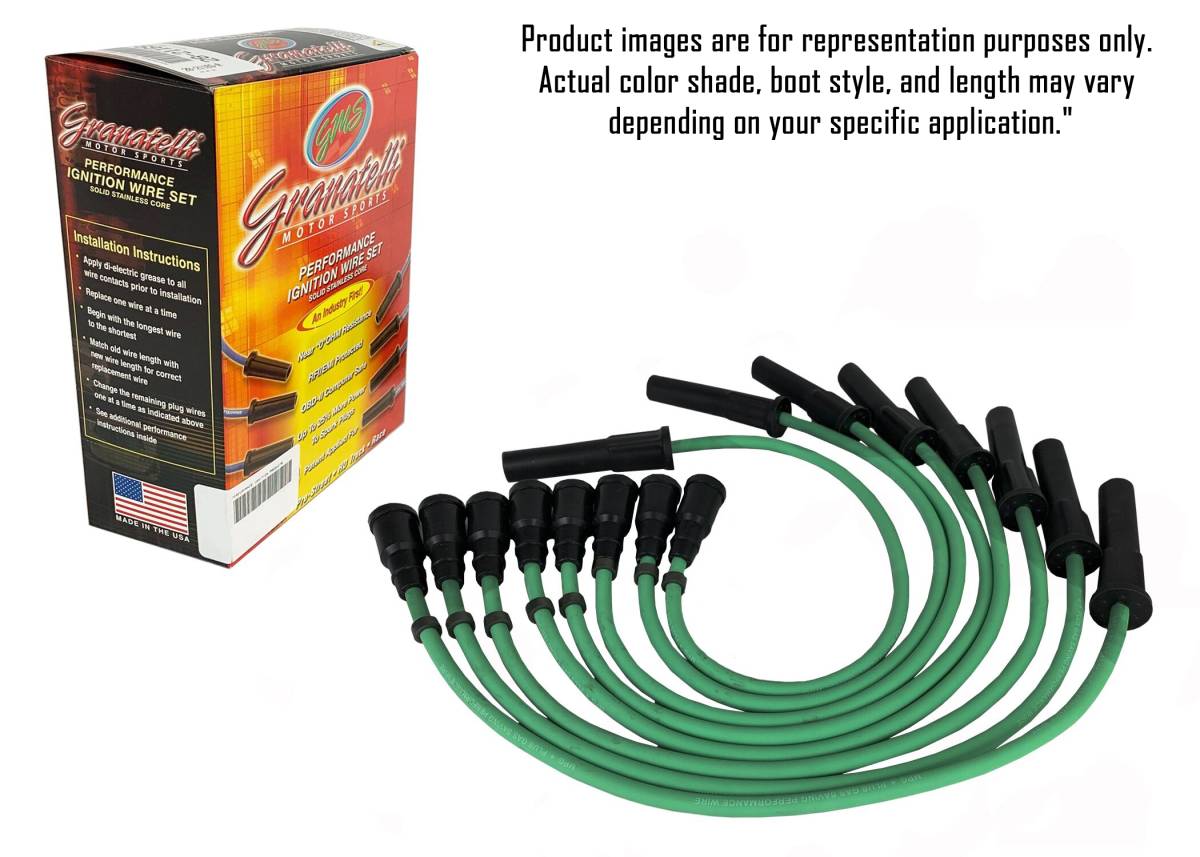Granatelli 2007-2011 Jeep Wrangler 3.8L V6 MPG 0-Ohm Wires - 36-1952MPG