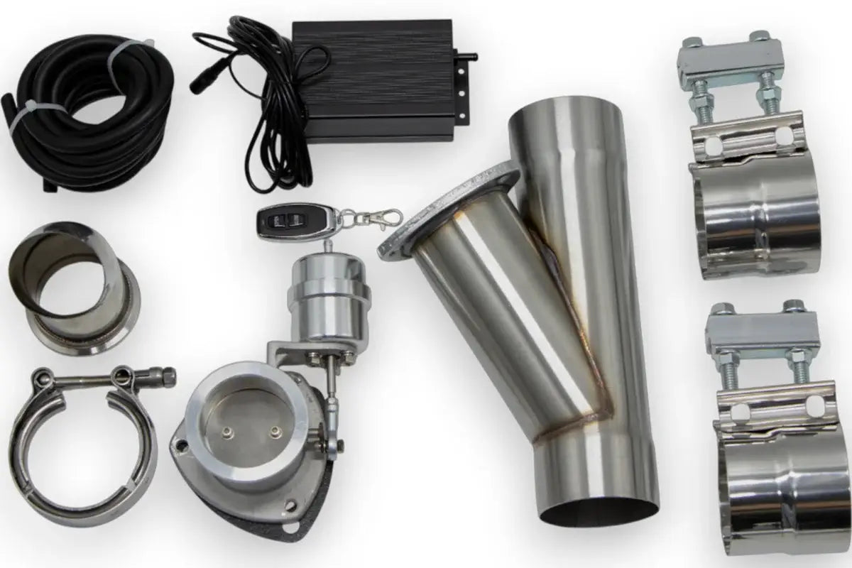 Granatelli Vacuum/Pressure Controlled Elec Exhaust Cutout Systems - SS - 309530
