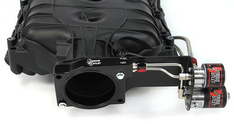 14-19 LT1 Corvette Hard-line Plate System Gas/E85 5-55psi 50-200 HP No Bottle Ni