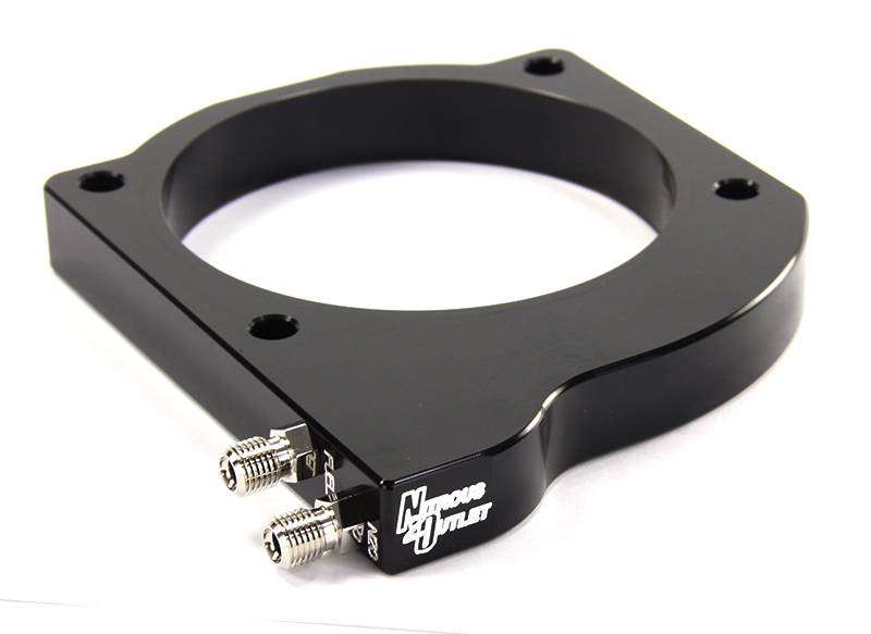 Nitrous Outlet GM 2003-2013 FAST 102mm Truck Intake Hard-line Plate System - Gas