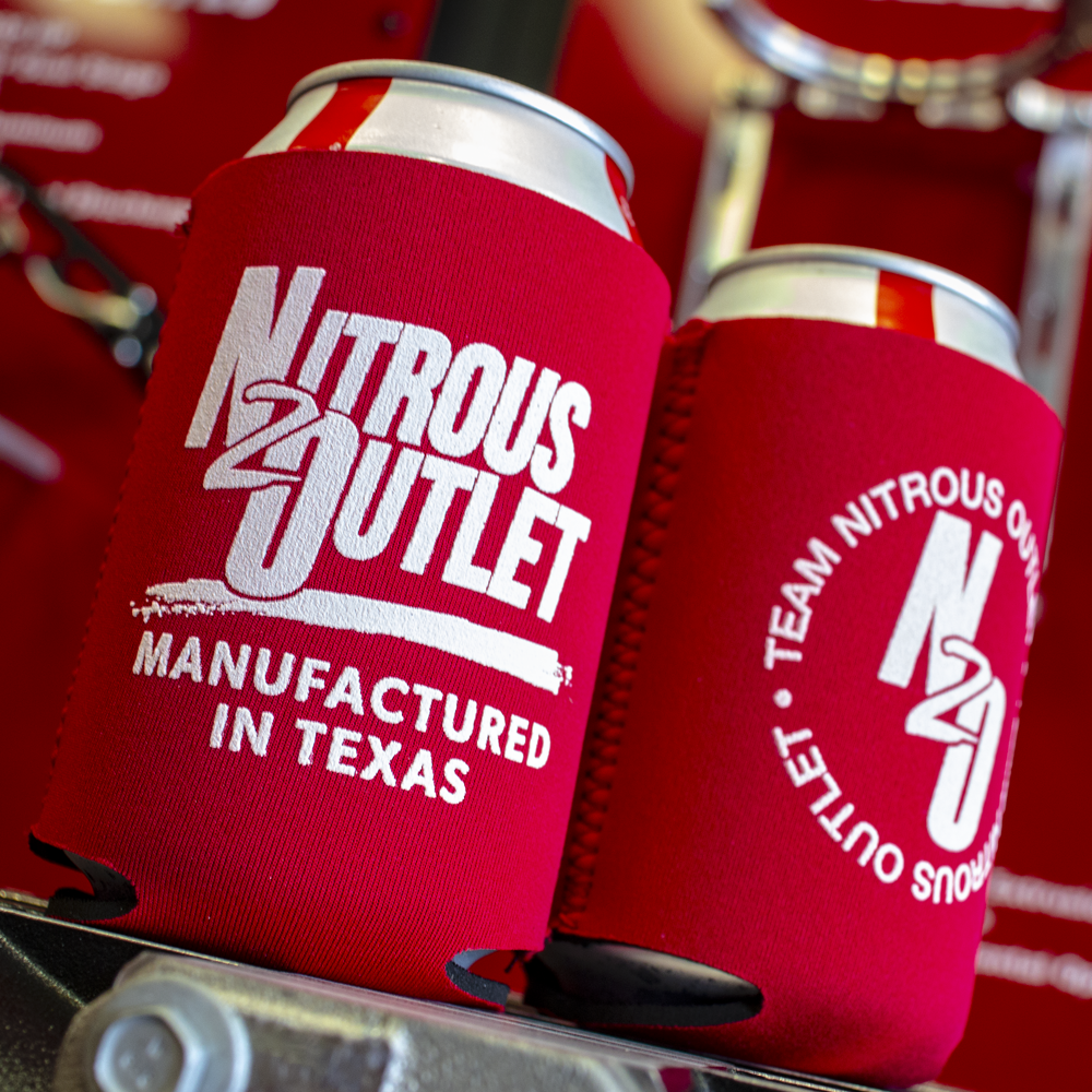 Nitrous Outlet Made In Texas Can Koozie (Black), 00-92005