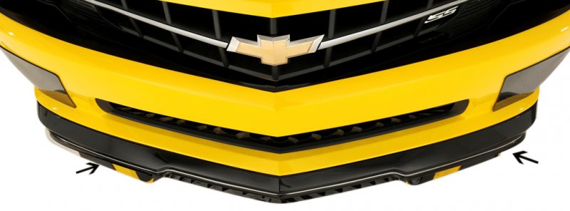 Camaro RS GM Kit Only Lip Spoiler Polished Front GM RS Ground Effects