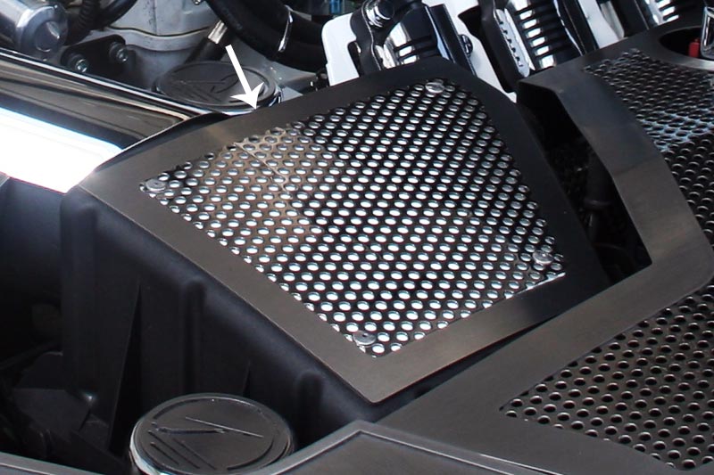 Camaro All Models 10-13 Air Box Filter Cover Perforated Stock