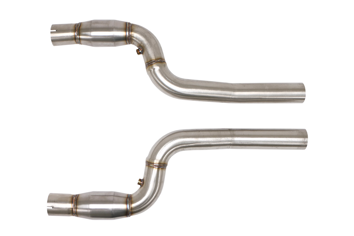 2010-2015 Billy Boat Camaro Z28 ZL1 SS Front Pipes w/High Flow Cats (for use w/Billy Boat Headers)