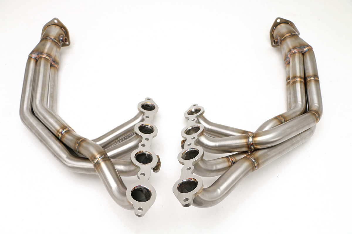 Chevy C5 Corvette High-Flow Cat Pipes for Billy Boat Long Tube Headers Billy Boat Exhaust High-Flow Cat Pipes