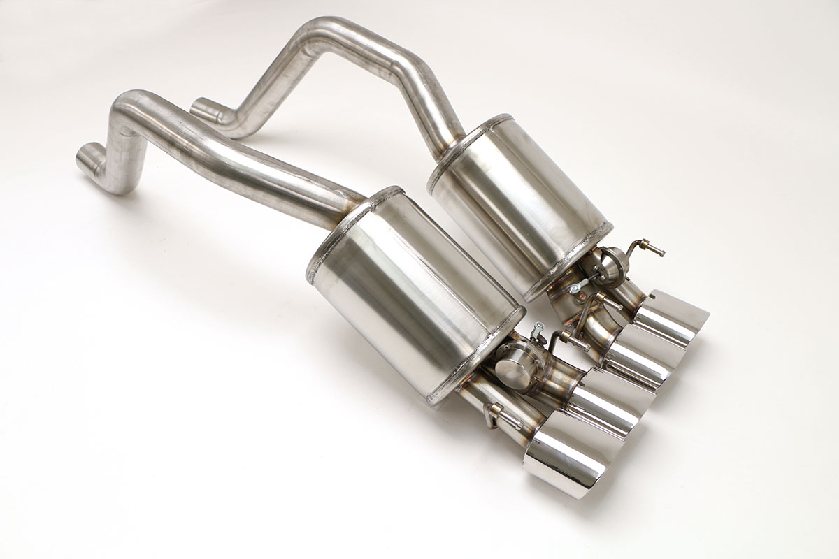 Chevy C6 Corvette Z06/ZR1 Gen. 3 Fusion Exhaust Oval Tip (Oval Tips) Billy Boat Exhaust 4 1/2'' Qd Oval Tips