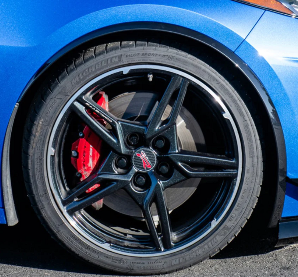 20-25+ C8 Corvette Z06 Style Carbon Flash Fender Flare Extensions, EOS