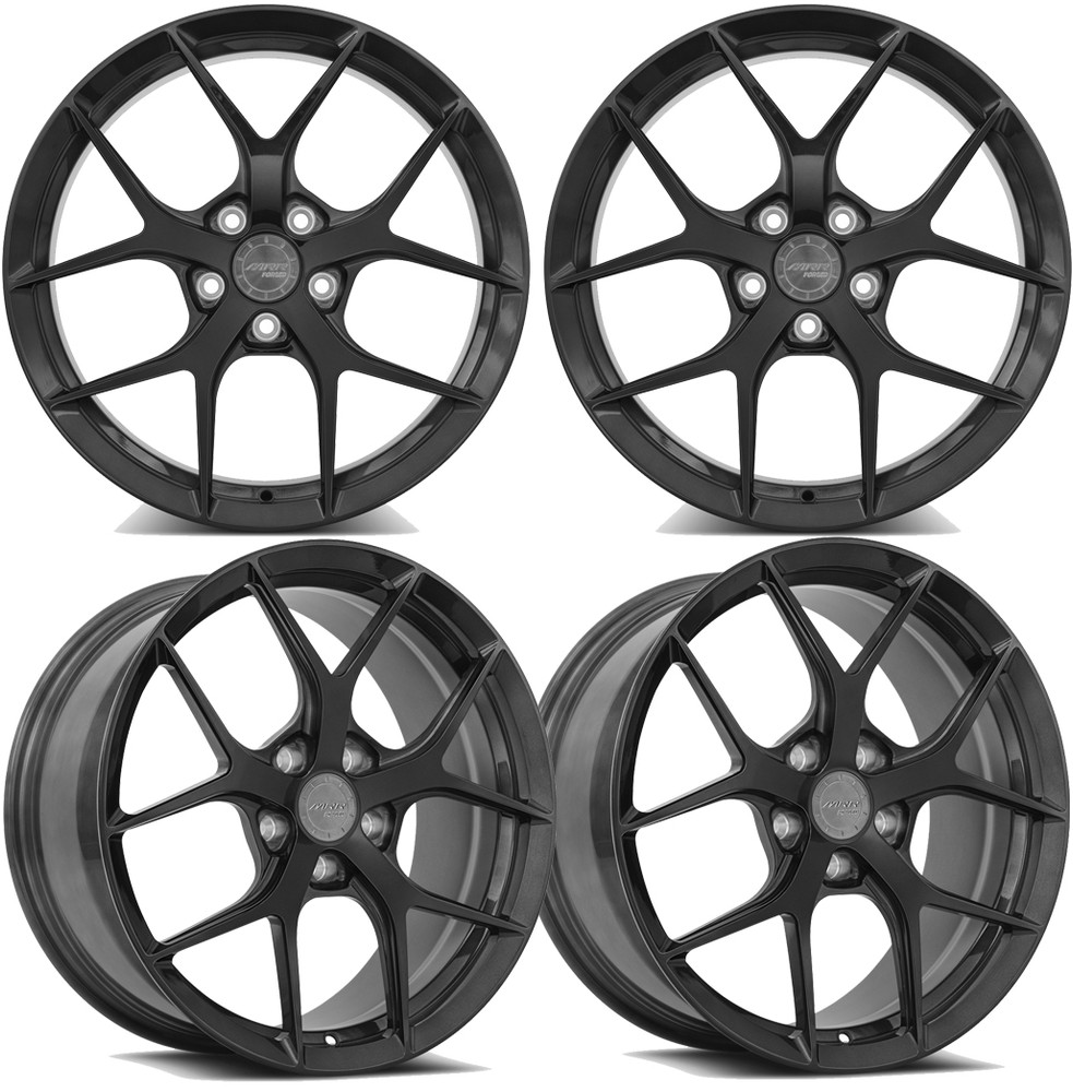 20-25+ C8 Corvette F06 19x8.5" & 20x11" Forged Wheels Front & RearBrushed Tint ,